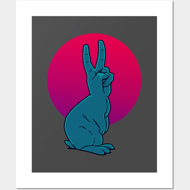 The Rabbit VII Wall Art by ivanrodero